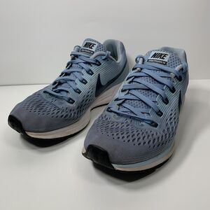 Nike Women's Size 8 Air Zoom Pegasus 34 Flywire Running Shoes 880560-400 Gray